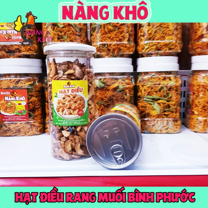 500Gr Hạt điều bình phước rang muối ( loại vỡ ) | Nàng Khô