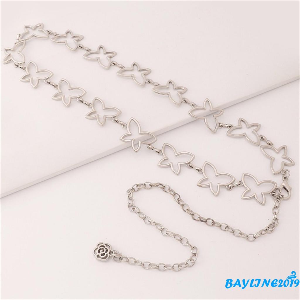 Thắt Lưng Dây Xích Hình Trái Tim Thời Trang Dành Cho Nữ