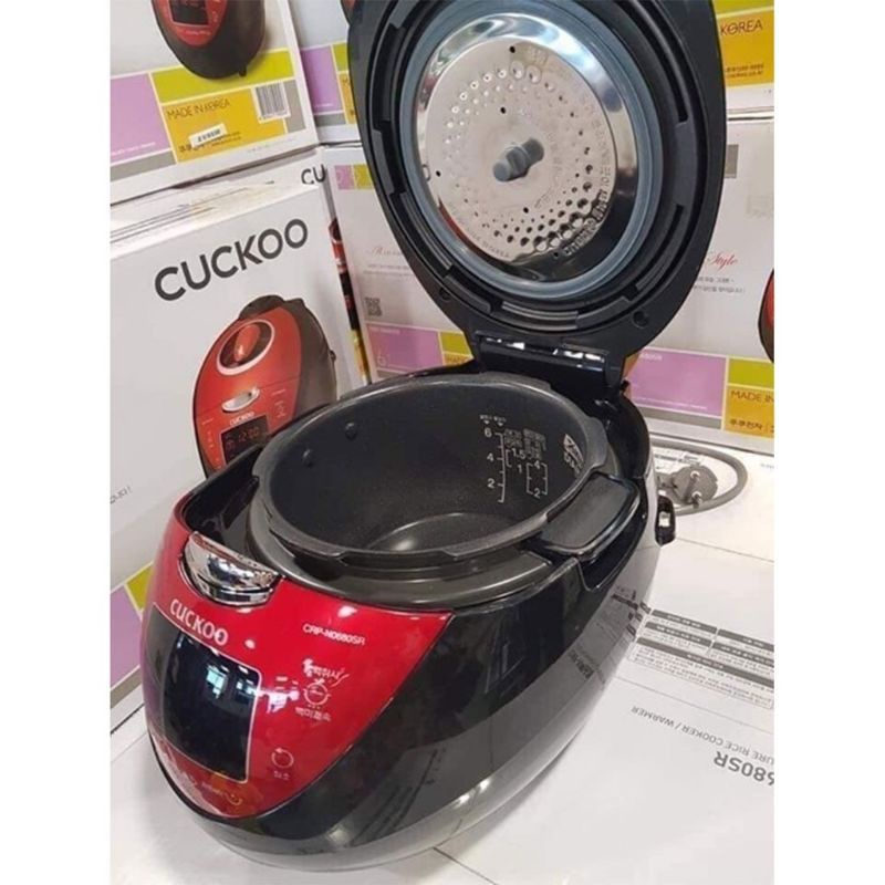 Nồi cơm điện áp suất điện tử Cuckoo CRP-N0680SR nội địa Hàn Quốc loại 1,08l