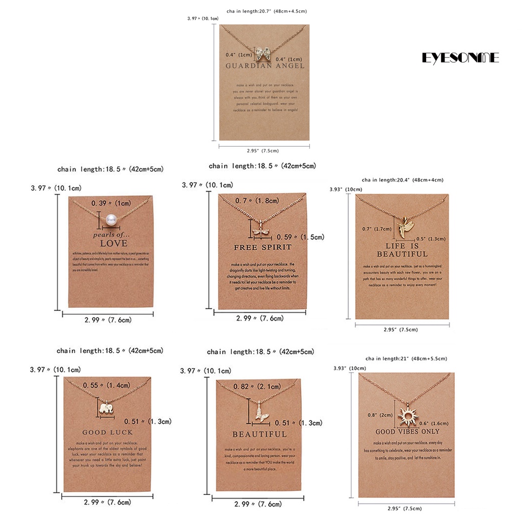 Dây Chuyền Hợp Kim Mặt Thẻ Hình Đôi Cánh Sáng Tạo Cho Nữ