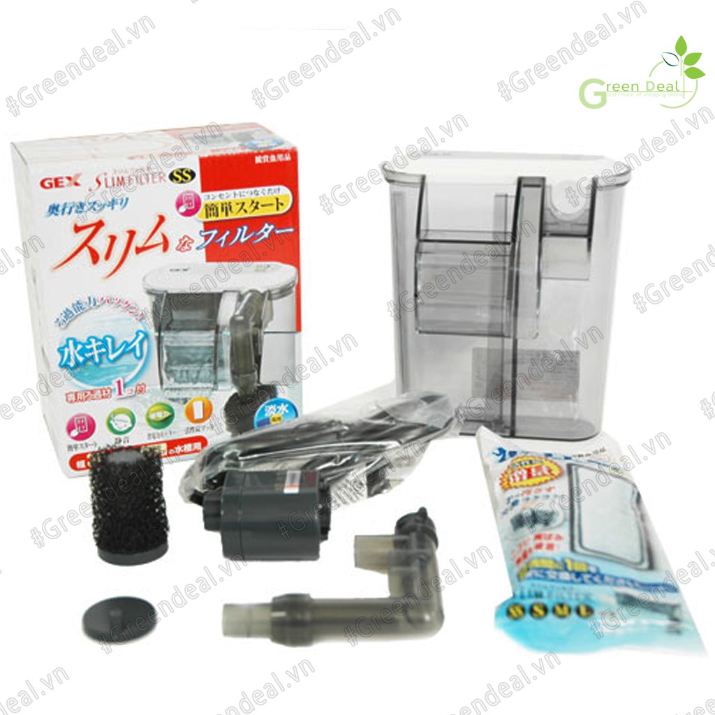 GEX - Slim Filter SS | Máy lọc thác cao cấp cho hồ cá thủy sinh