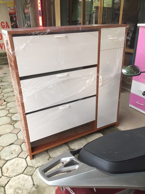 Tủ giày thông minh nhựa Đài Loan hai lớp