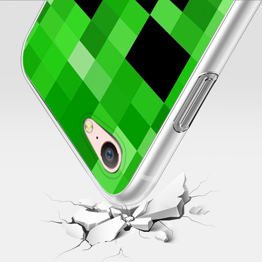 Ốp điện thoại TPU mềm họa tiết Creeper Minecraft dành cho OPPO A3S A5 A37 A39 A5S A7 A59 F1S F3 A1 F5 F7 F9 Pro 93C | BigBuy360 - bigbuy360.vn