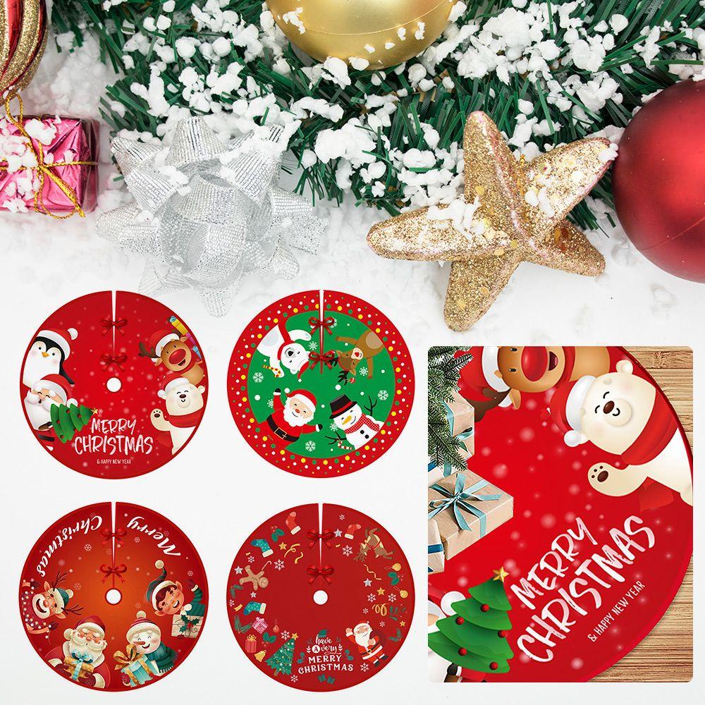 1 Thảm Trải Sàn Trang Trí Giáng Sinh / Năm Mới Họa Tiết Hoa Tuyết / Ông Già Noel / Tuần Lộc