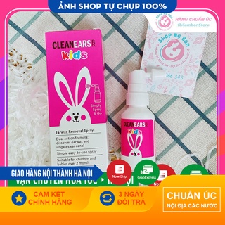 Xịt tan ráy tai cleanears kids cho trẻ từ 2 tháng - xuất xứ úc