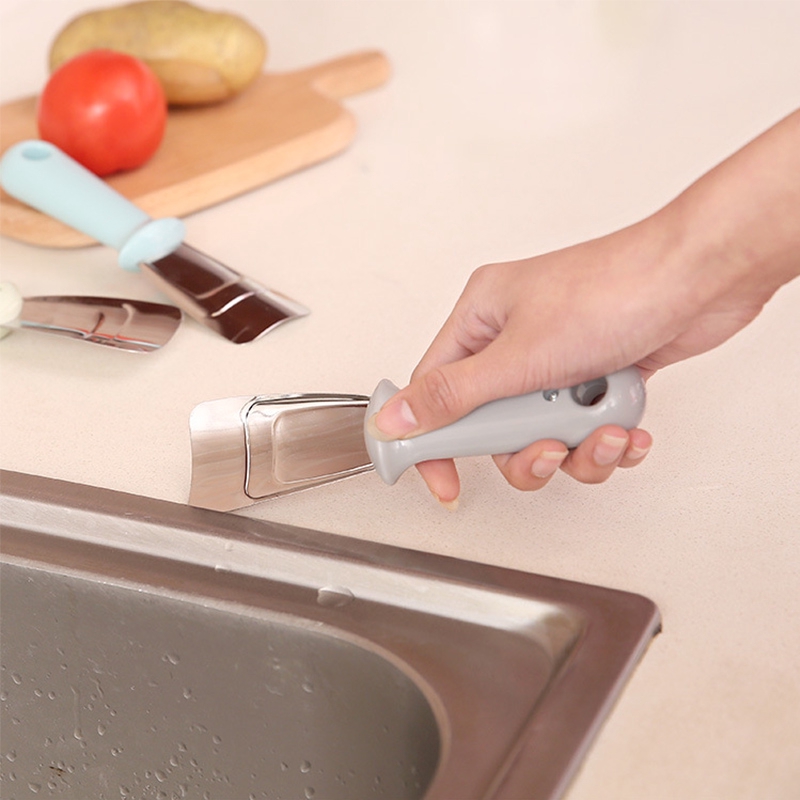 Xẻng Cạo Đá Tủ Dụng cụ làm sạch đá tủ lạnh đa chức năng bằng thép không gỉ