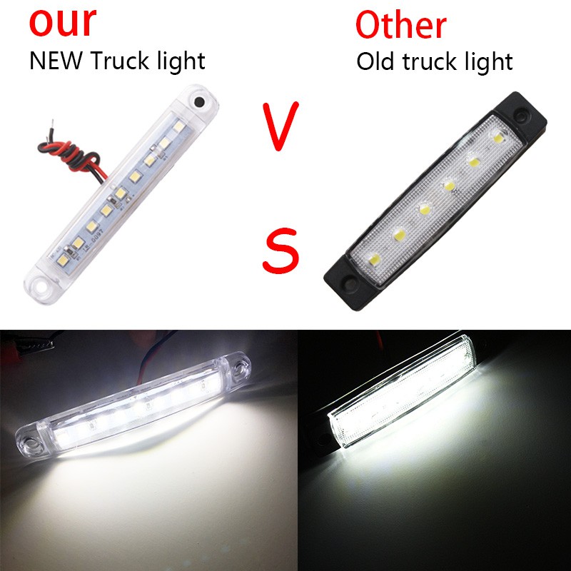 Đèn Led Tín Hiệu Lymoyo Gắn Hông Xe Tải 24v