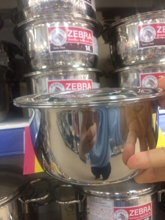 Nồi inox Thái Lan Zebra- size 14cm
