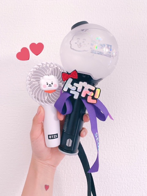 Quạt cầm tay baby ver BT21