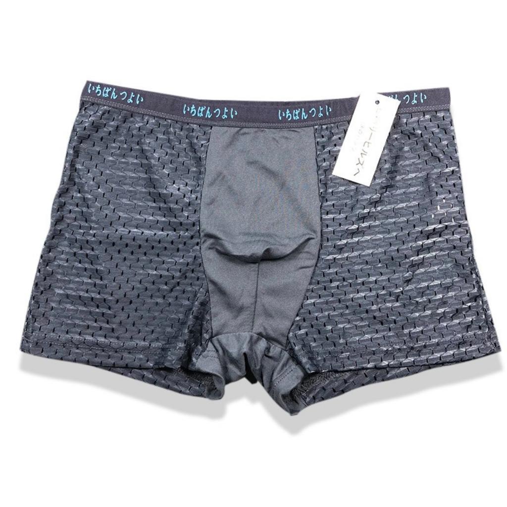 Quần sịp đùi nam, quần lót nam boxer, vải cotton thông hơi Nhật bản, đủ size từ 45kg đến 80kg