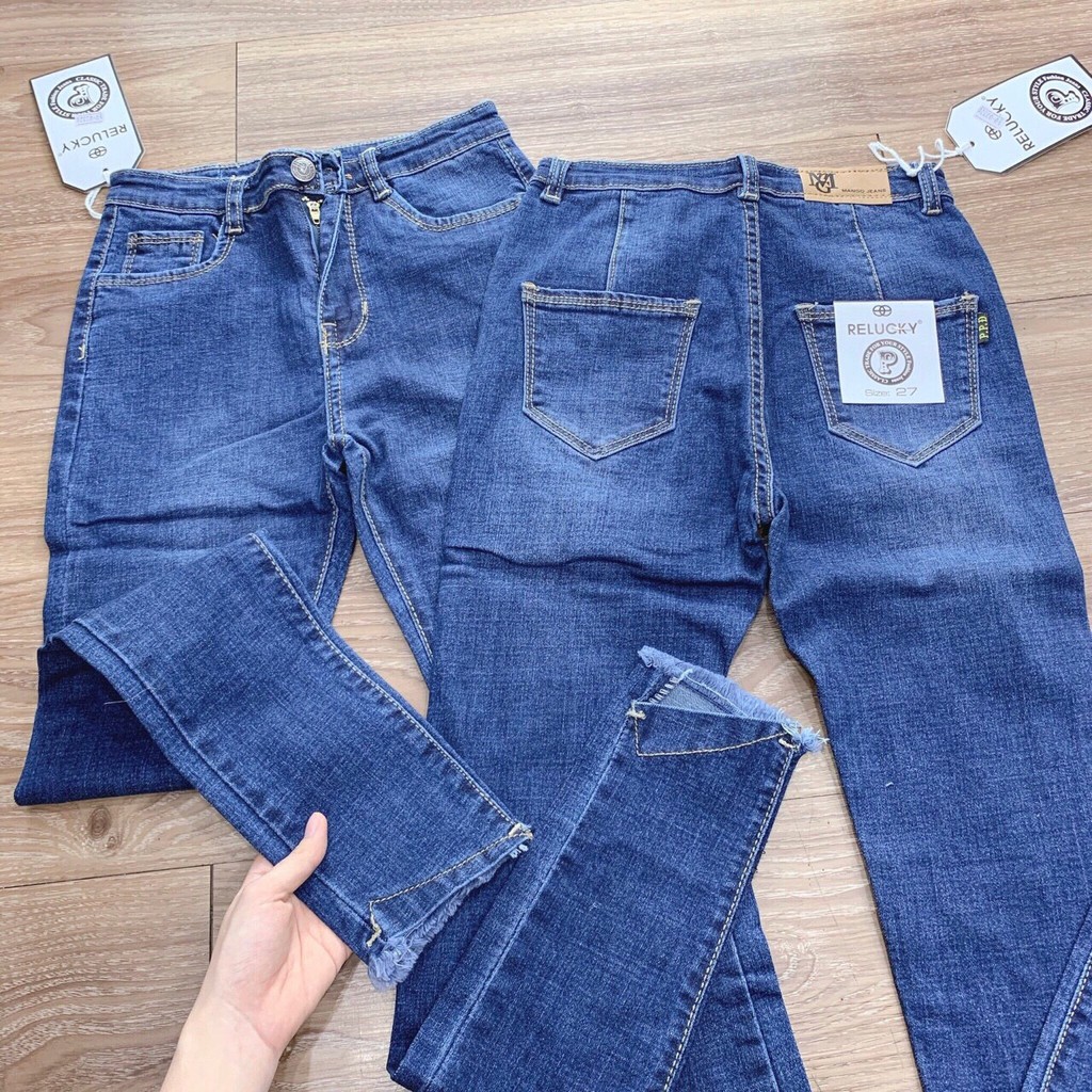 QUẦN JEANS NỮ LƯNG CAO XỊN