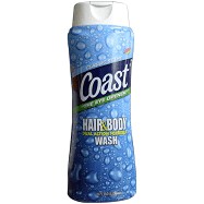 Sữa tắm gội cho Nam Coast Hair & Body Wash Classic Scent của Mỹ 532ml