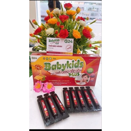 BABYKIS PLUS ĂN NGỦ NGON YẾN SÀO