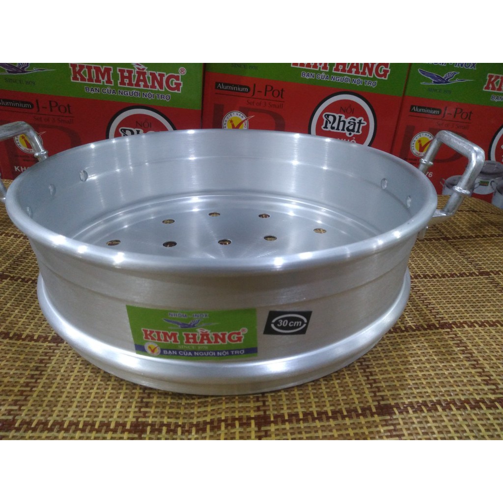 Xửng hấp Kim Hằng 30cm 1 đáy và 1 ngăn KHG6032