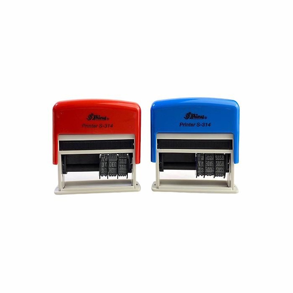 Dấu 1 dòng NSX hoặc HSD Shiny S314 kèm ngày tháng năm tự chỉnh