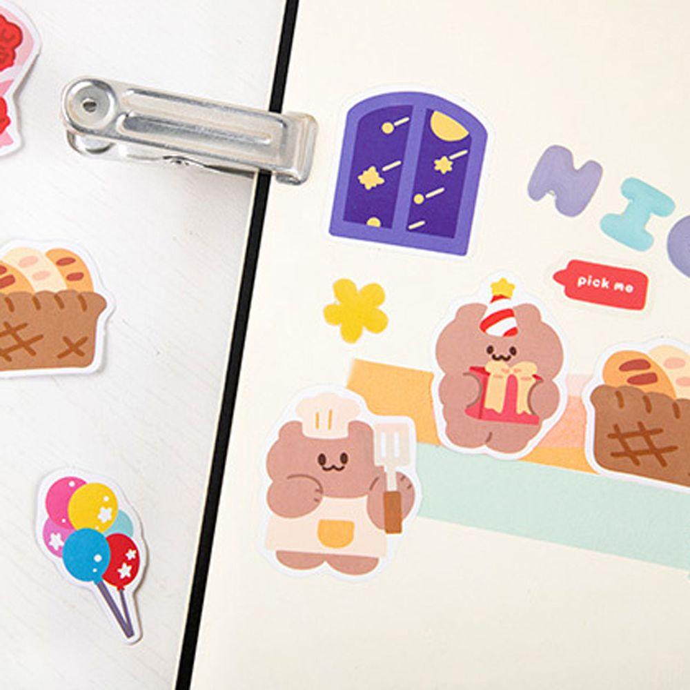 Sổ Tay Ghi Chú / Nhật Ký Hình Thức Ăn Hoạt Hình Kiểu Hàn Quốc