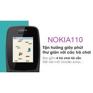 ĐIỆN THOẠI NOKIA 2 SIM NOKIA 110 - HÀNG CÔNG TY LIKE NEW - Được Chọn Phụ Kiện