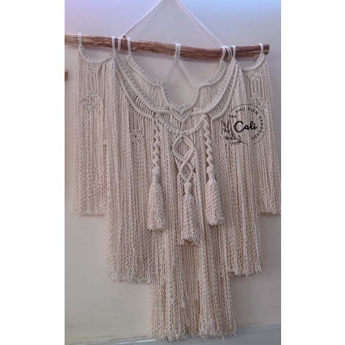 Mành treo Macrame kích thước ngang 80 dài 80cm