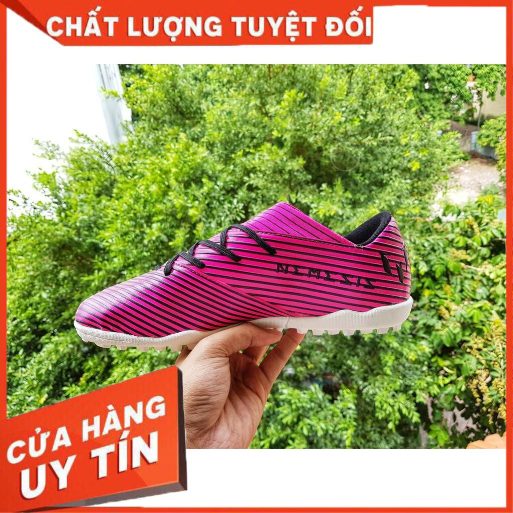 Giày đá bóng Messi NEMEZIN hot nhất 2019 - vừa ra mắt - đế cao su - sân nhân tạo - tặng tất