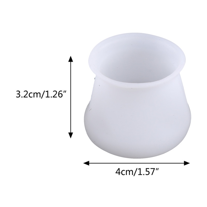 Set 4 Miếng Silicone Bọc Bảo Vệ Chân Bàn / Ghế / Sàn Nhà Tiện Dụng