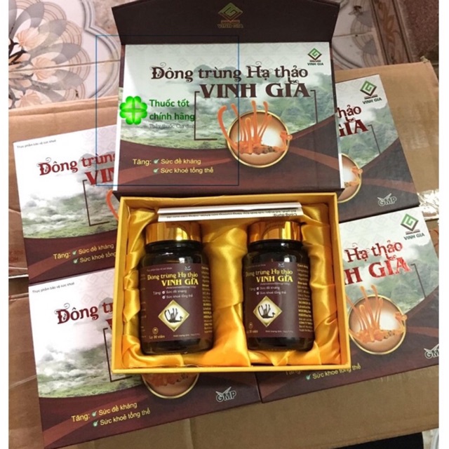 ✅ [ Chính Hãng ] Đông Trùng Hạ Thảo Vinh Gia ( Dạng Viên )