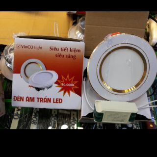 Đèn mắt trâu 7₩ 3màu