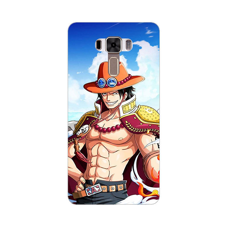 Ốp điện thoại mềm thời trang hình hoạt hình Luffy Roronoa Zoro One Piece cho ASUS Zenfone 3 ZE552KL ASUS_Z012D 5 5"