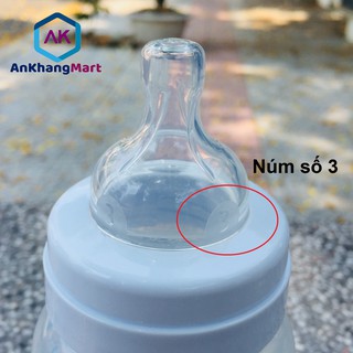Bình sữa Philips Avent Classic 330ml (Núm số 3, 6 tháng+)