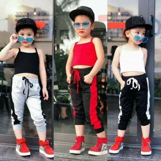 Set bộ phong cách thể thao bé gái
