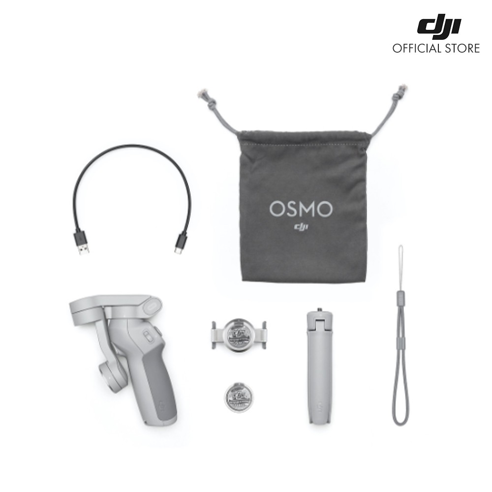 Tay cầm gimbal DJI Osmo Mobile 4 Combo chống rung điện thoại - Hàng chính hãng - Bảo hành 12 tháng