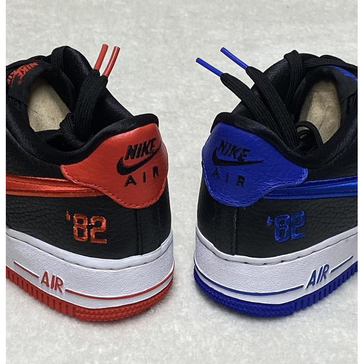 Giày Sneaker Air Force 1 NữHàng Chính HãngNike Air Force 1 82 Low Black Chile Racer Blue [DH0201 001] Simple Sneaker