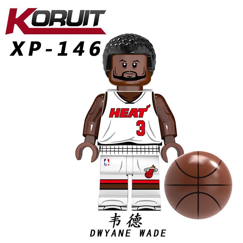 Bộ đồ chơi LEGO xếp hình cầu thủ bóng rổ NBA