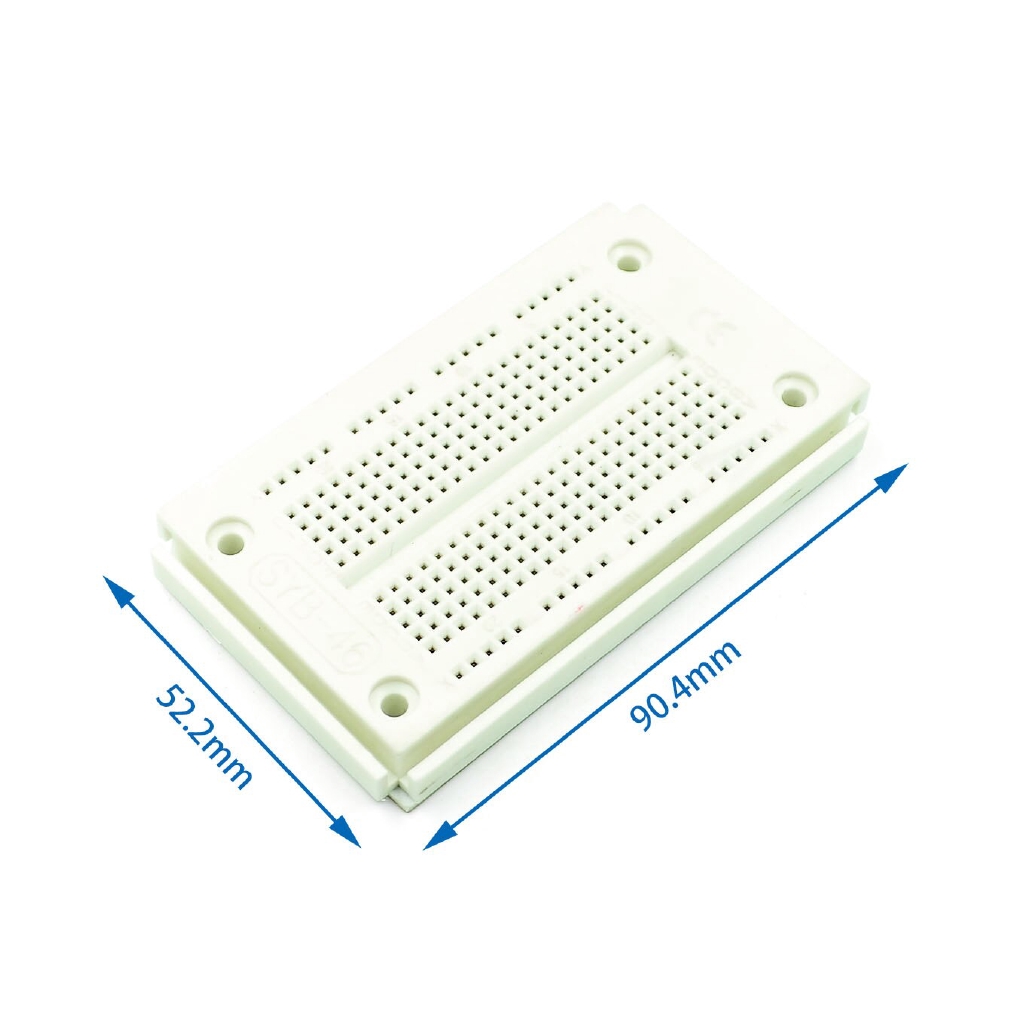 SYB 120 400 500 830 840 1660 MB102 GL-12 Points Solderless PCB Breadboard Mini Universal Test Protoboard DIY Bread Board