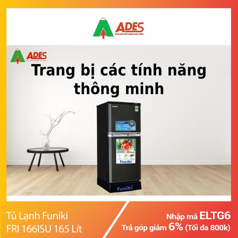 Tủ Lạnh Funiki FRI 166ISU 165 Lít | Chính Hãng Giá Rẻ