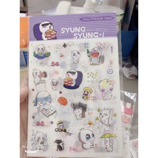 SET STICKER HÌNH DÁN SIÊU CUTE