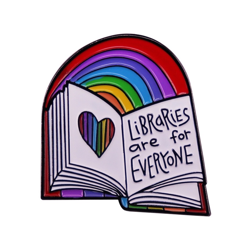 Ghim Cài Áo Bằng Kim Loại Hình Cầu Vồng Dành Cho Gia Đình Bạn Bè