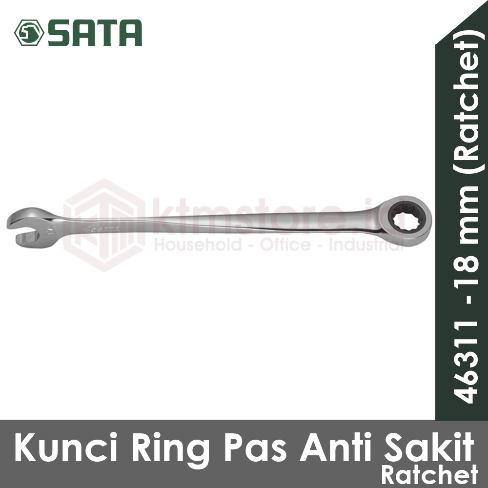 Chìa Vặn Đai Ốc Sata Tools 18mm 46311