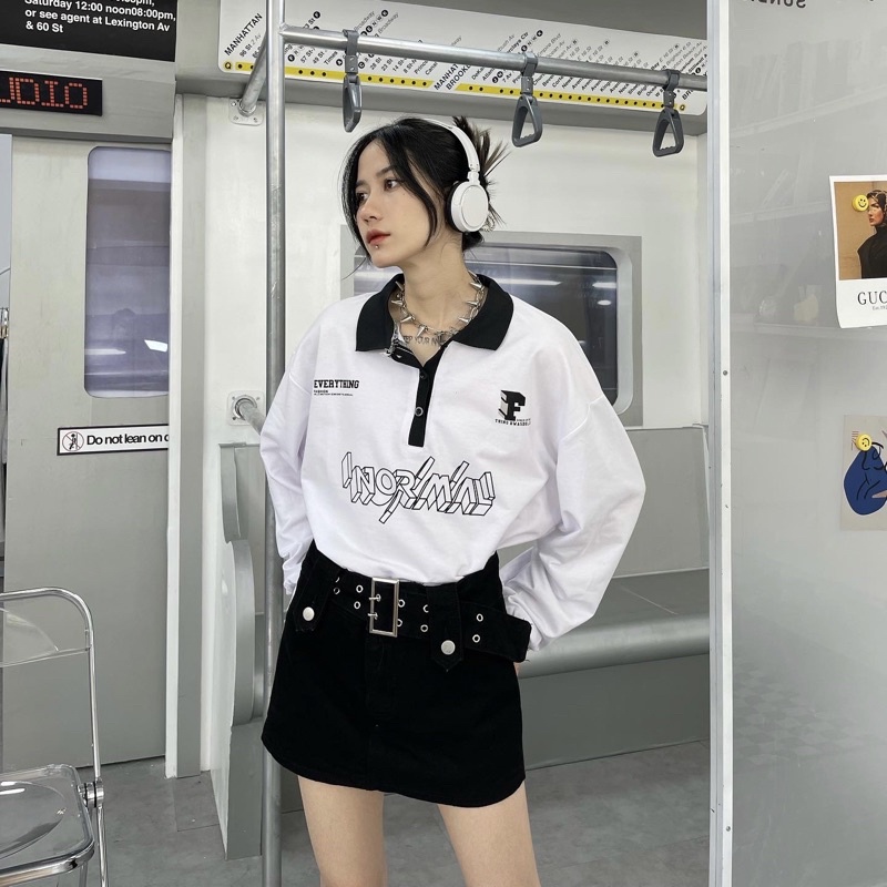 TÁCH LẺ ÁO TAY DÀI + CHÂN VÁY PHỐI DÂY