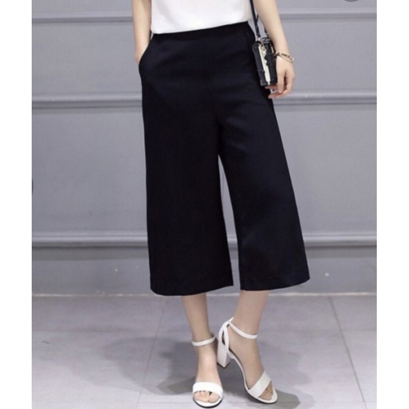 💖Culottes Quần lững thun cát Bigsize