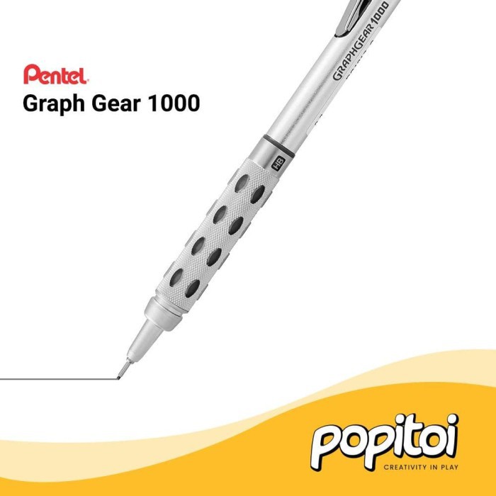 Bút Chì Bấm Cơ Học Pentel Graph Gear 1000 0.5 mm 0.5 mm Graphgear - 04mm