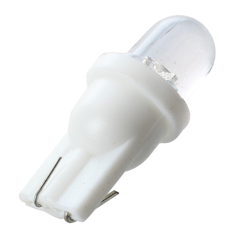 10 bóng đèn LED T10 24V ánh sáng trắng cho biển số xe hơi