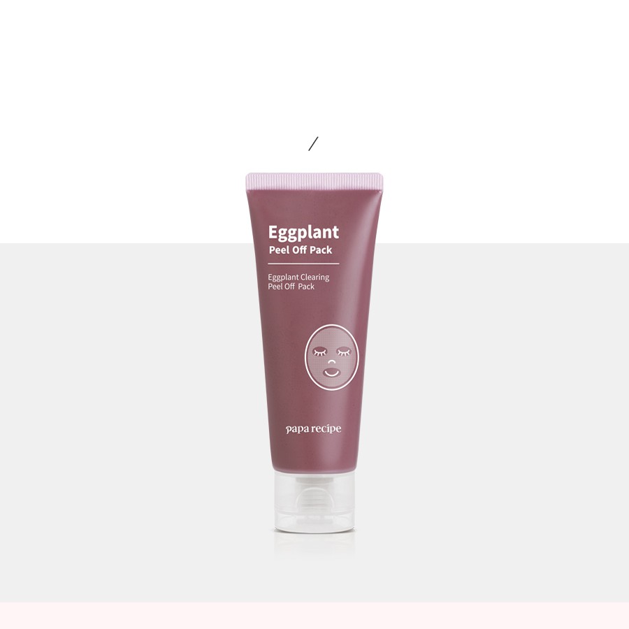 Tẩy Da Chết Chiết Xuất Cà Tím PAPARECIPE Eggplant Clearing Peel Off Pack GomiStore