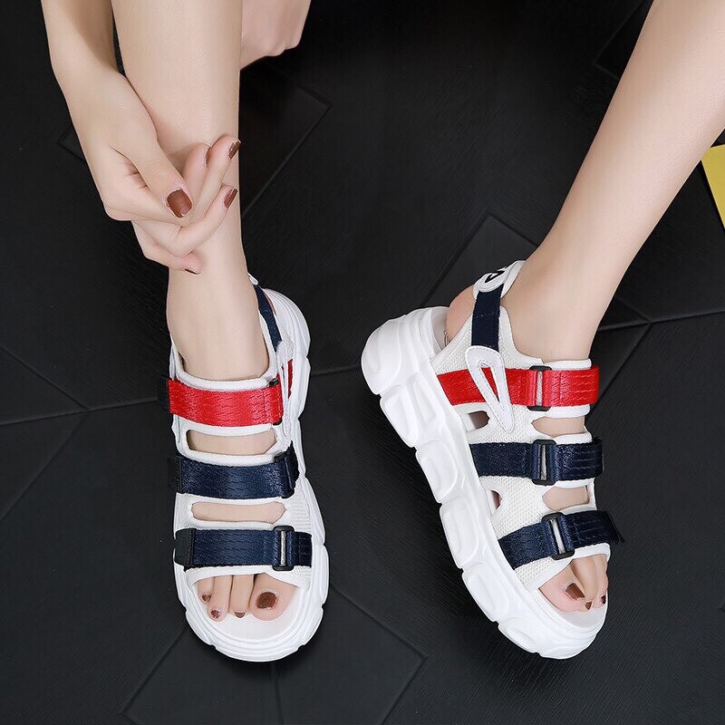 GIÀY SANDAL HỌC SINH 3 QUAI FLA ĐẸP CHẤT LỪ HÀNG MỚI VỀ CÓ SẴN