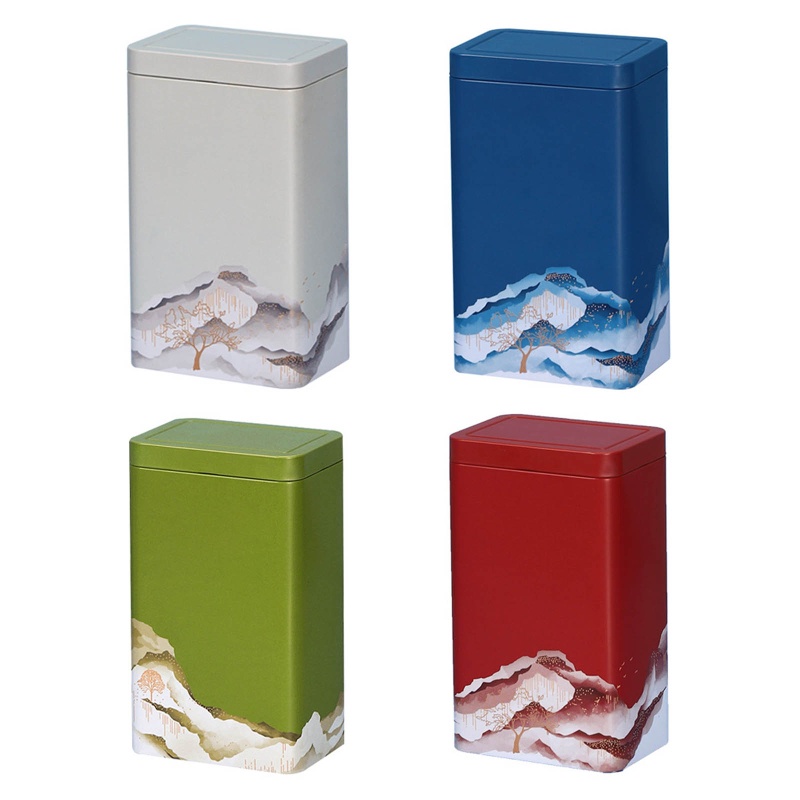 ✿ Hộp Thiếc Đựng Trà/Thực Phẩm Kiểu Nhật Bản Tiện Dụng