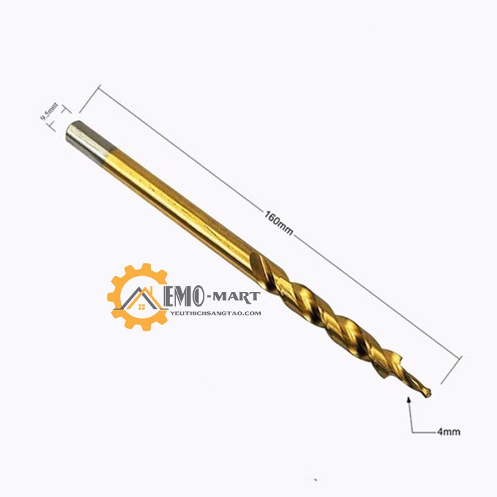 Mũi khoan mồi khoan lỗ chéo 💥 BH 1 ĐỔI 1 TRONG 30 NGÀY 💥 Đường kính 95mm - Thép HSS phủ titanium