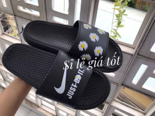 𝐒𝐀𝐋𝐄 Tết FALE SALE ✔️DÉP JUST DO IT QUAI NGANG HOA CÚC NAM NỮ ⚡ CHẤT sịn : new L > ₛ * : ! ¹ #