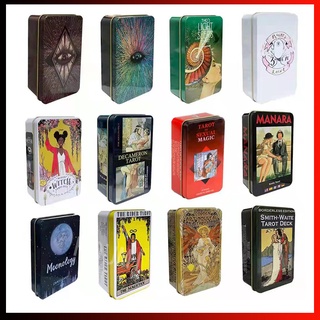 Mới hộp sắt đựng bài tarot phong cách cổ điển