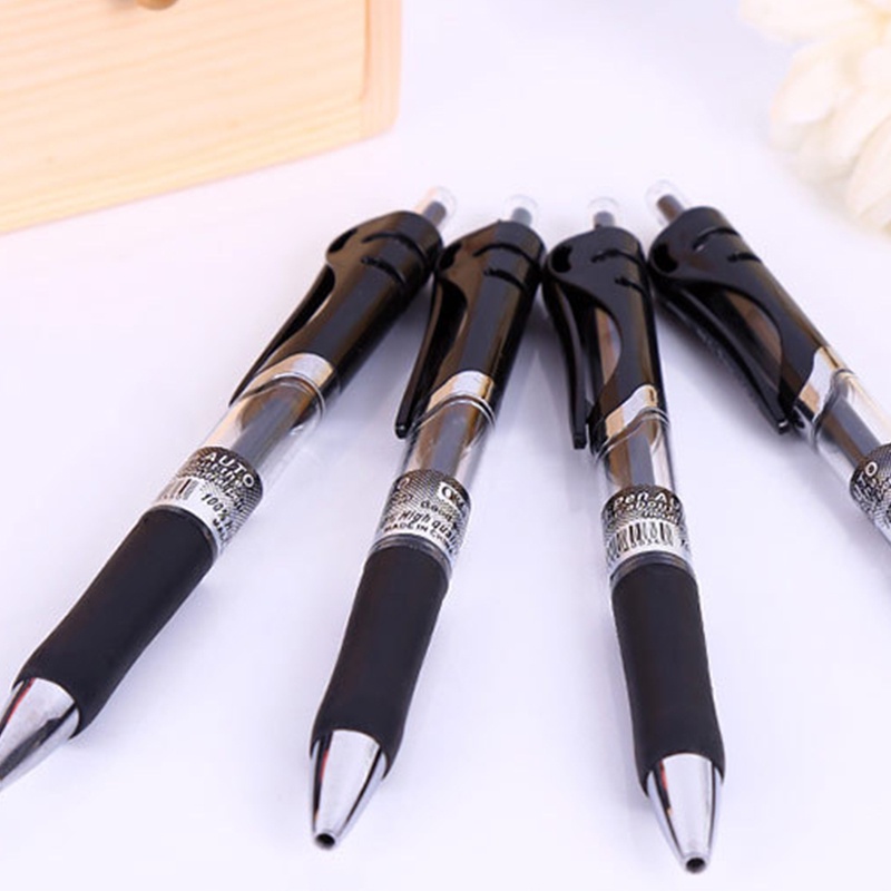 Bút Bi Mực Đen Có Thể Thu Gọn Ngòi 0.5mm