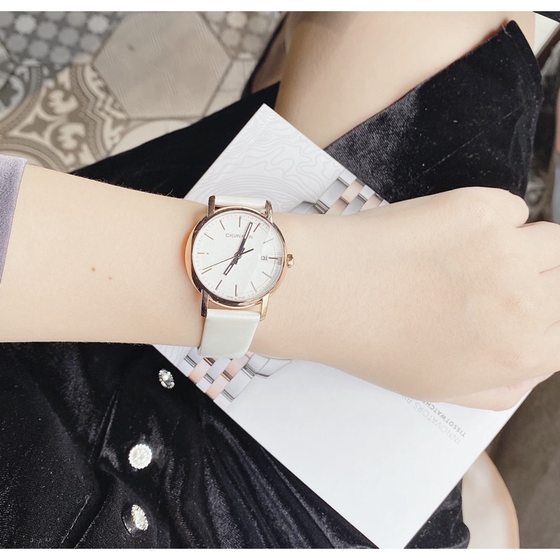 ĐỒNG HỒ NỮ CHÍNH HÃNG Calvin Klein K9H236L6  phong cách tối giản vốn hài hòa và được giới trẻ trắng sáng, thanh dịu | BigBuy360 - bigbuy360.vn