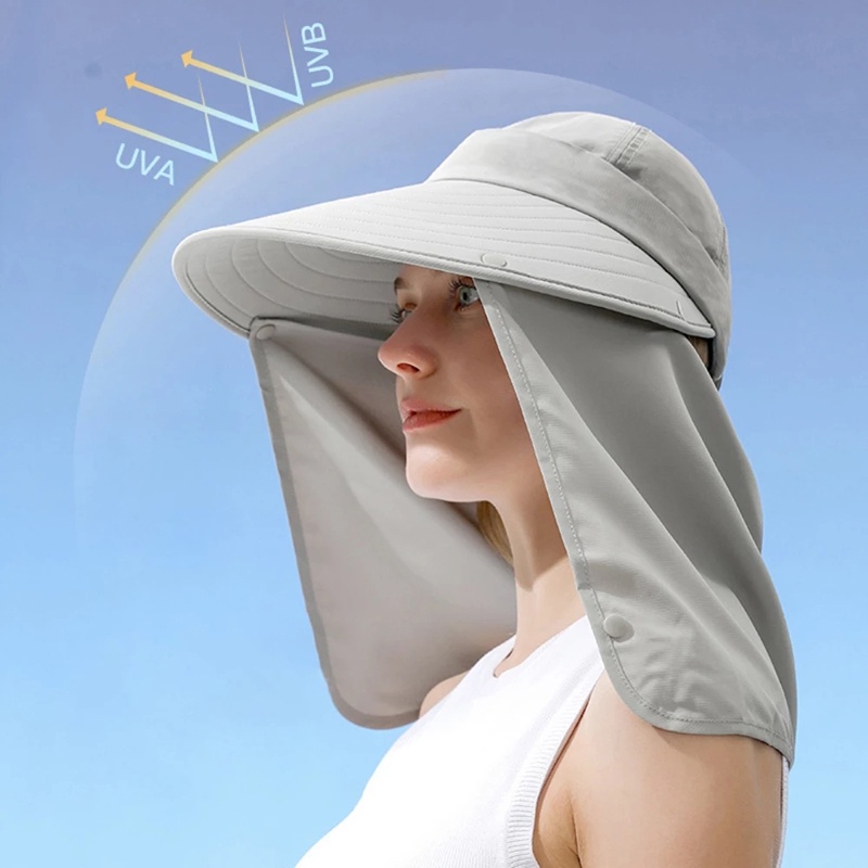 Mũ Vành Rộng Chống Tia UV Nhanh Khô Có Thể Điều Chỉnh Kích Thước Dành Cho Nữ